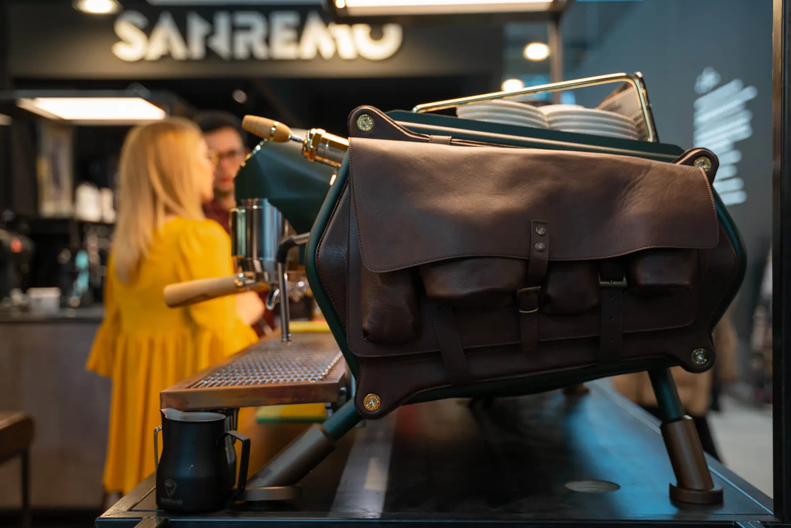 Sanremo Café Racer in brown leather