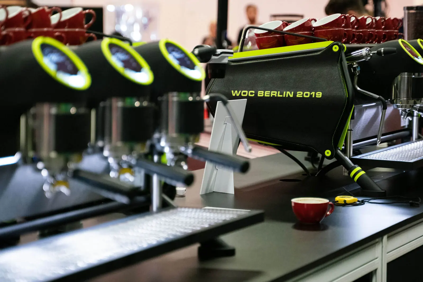 Sanremo Café Racer at World Coffee Events in Berlin