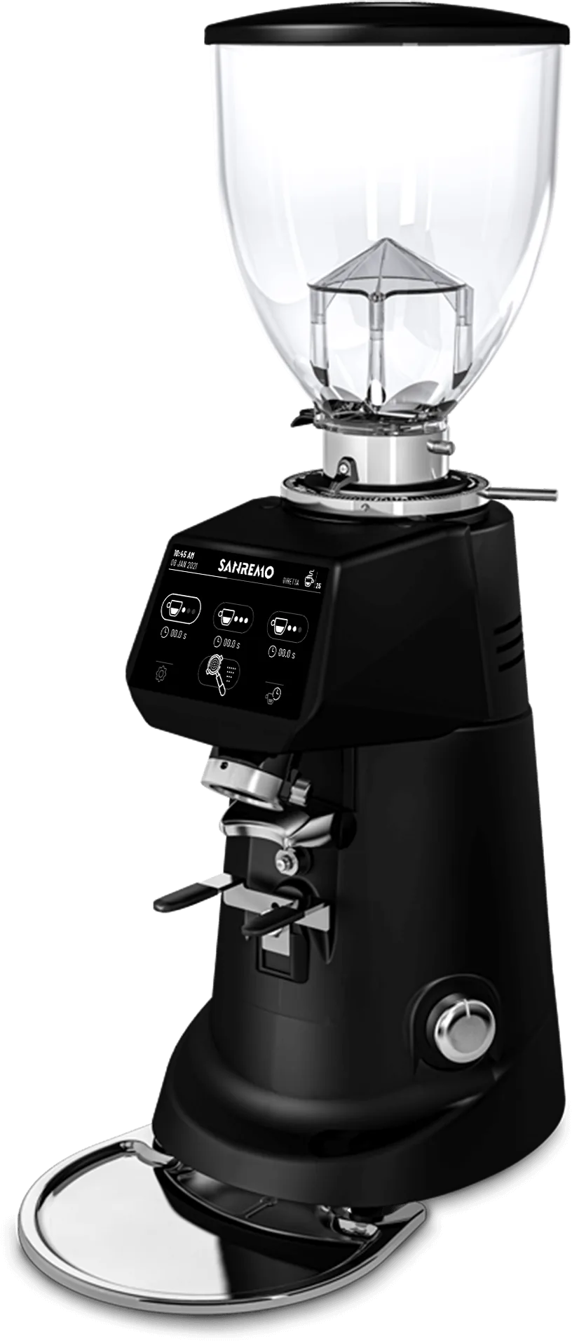 Sanremo SR 83 OD grinder with 83 mm flat burrs