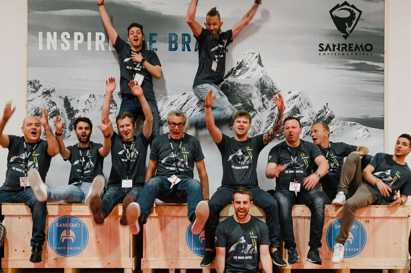 Zespół Sanremo Coffee Machines, #wearesanremo